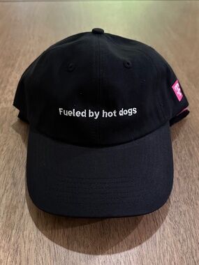 T-Mobile Tuesdays Baseball Cap Hat Fueled By Hotdogs 2026 Black, white & pink